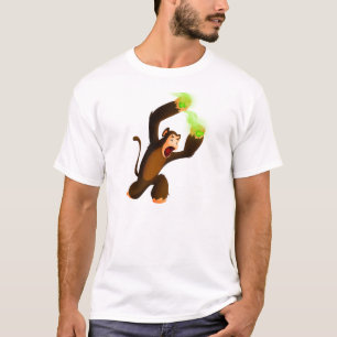 毒Pooを投げている猿 Tシャツ