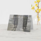 比べることのできない愛 - グリーティングカード (黄色い花)