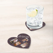 比べ物にならない愛 おばあちゃんの感動的なトリビュート チェック柄 ペーパーコースター (インサイチュ)