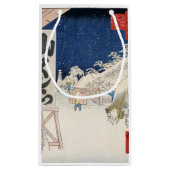 比丘尼橋（雪） スモールペーパーバッグ (裏面)