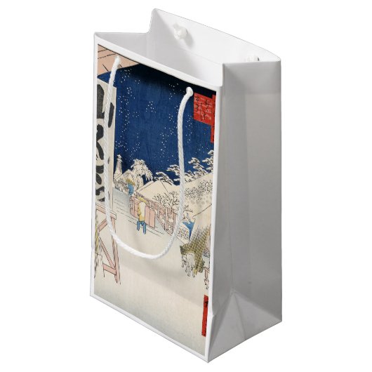 比丘尼橋（雪） スモールペーパーバッグ (正面アングル)