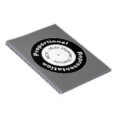 比例表現螺旋状フォトノートブック ノートブック (右側)