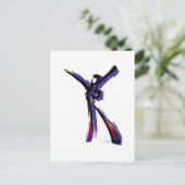 比喩的な女性 ポストカード (スタンド正面)