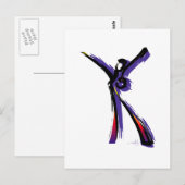 比喩的な女性 ポストカード (正面/裏面)