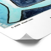 比喩的アートプリント「卵木」 by Augustine ポスター (角)