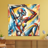 比喩的表現主義 キャンバスプリント (インサイチュ (リビング))