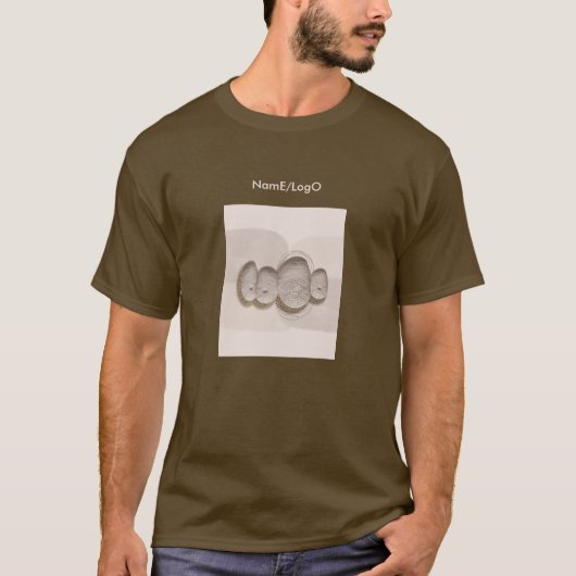 比喩_1_内なる平穏のTシャツ Tシャツ (正面)