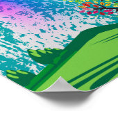 比喩Beあなたが重いプリント ポスター (角)