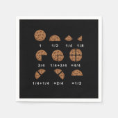 比率数数数理学校おたくギフト スタンダードカクテルナプキン (正面)