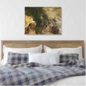 比較的日澄ん間 キャンバスプリント (インサイチュ (寝室))