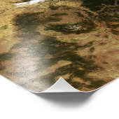 比較的日澄ん間 フォトプリント            (角)