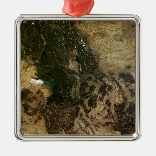 比較的日澄ん間 メタルオーナメント (正面)