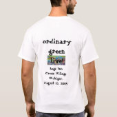 比較的本当の物語 Tシャツ (裏面)