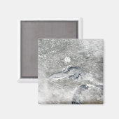 比較的珍しい氷の毛布 マグネット (正面/裏面)