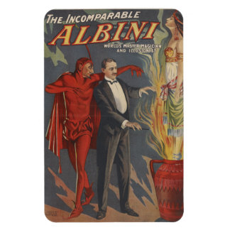 比類のないアルビニ魔術師マグネット マグネット
