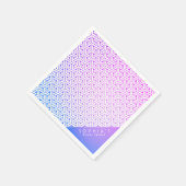 毘沙門亀甲毘沙門菊子日本の着物 スタンダードカクテルナプキン (角)