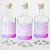 毘沙門亀甲 日本のKIMONO結婚のビール&リキュールラベル リキュールボトルラベル (ボトル)