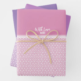 毘沙門亀甲 |毘沙門菊光パター日本のン伝統的 ラッピングペーパーシート