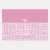 毘沙門亀甲 |毘沙門菊光パター日本のン伝統的 ラッピングペーパーシート (正面)