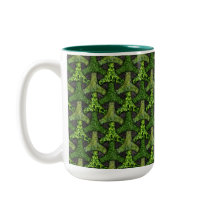 毘沙門苔の幾何学的な面分割