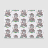 毛おもしろいのマンモス漫画イラストレーション 薄葉紙 (正面)