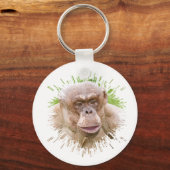 毛のないチンパンジー キーホルダー (正面)
