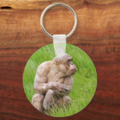 毛のないチンパンジー キーホルダー (正面)