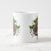 毛のないチンパンジー ジャンボコーヒーマグカップ (正面)