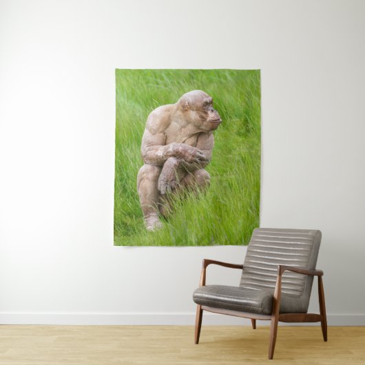 毛のないチンパンジー タペストリー (インサイチュ)