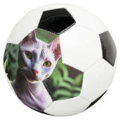 「毛のない猫のツナお洒落とシルキー」 サッカーボール (3/4)