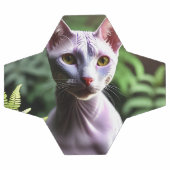 「毛のない猫のツナお洒落とシルキー」 サッカーボール (フラット)