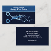 毛のはさみの名刺 名刺 (正面/裏面)