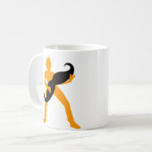 毛のギター コーヒーマグカップ (正面左)