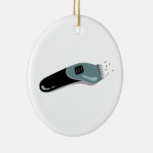 毛のトリマー セラミックオーナメント (右)