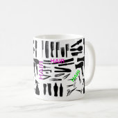 毛のドレッサーのマグ コーヒーマグカップ (正面右)