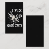 毛のドレッサーの理容師の美容師のギフトのサロンの所有者 名刺 (正面/裏面)