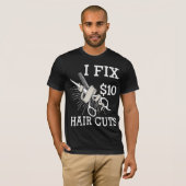 毛のドレッサーの理容師の美容師のギフトのサロンの所有者 Tシャツ (正面フル)