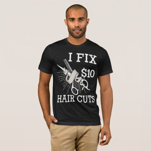 毛のドレッサーの理容師の美容師のギフトのサロンの所有者 Tシャツ (正面フル)