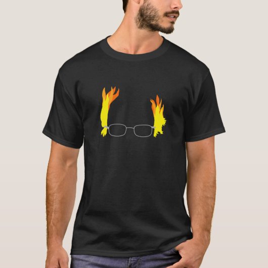 毛のベルニーのおもしろいで激しい研摩機 Tシャツ (正面)