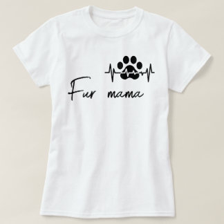 毛のママ Tシャツ