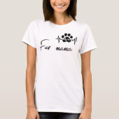 毛のママ Tシャツ (正面)