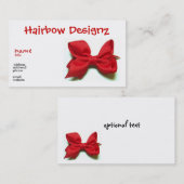 毛の弓名刺 名刺 (正面/裏面)