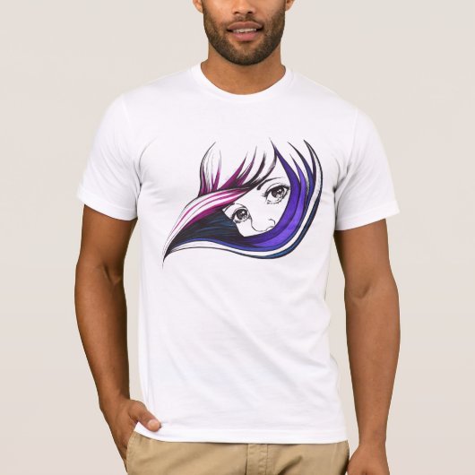 毛の溺死 Tシャツ (正面)