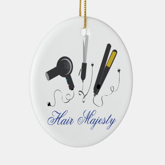 毛の皇族 セラミックオーナメント (右)