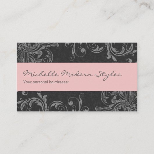 毛の美しいの名刺 名刺 (正面)