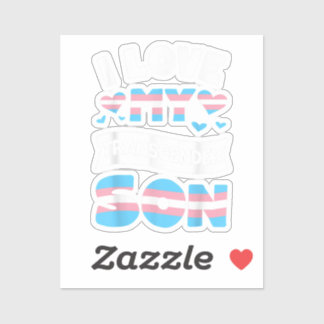 毛むくじゃらのゲイメンズ'LOVE'男らしギフトfor LGBT Bear シール