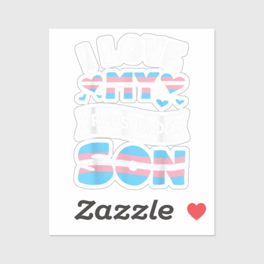 毛むくじゃらのゲイメンズ'LOVE'男らしギフトfor LGBT Bear シール (シート)