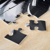 毛むくじゃらのテリア犬 ジグソーパズル (側面)