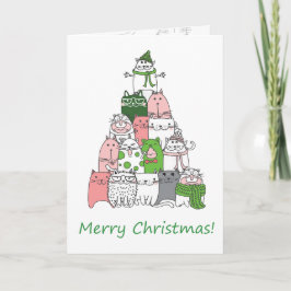 毛むくじゃらの小さなクリスマスをお楽しみください! シーズンカード