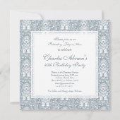 毛むくじゃらの犬の誕生日パーティペットウェルカム 招待状 (裏面)